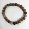 Men’s frosted Picasso Jasper - Maganda Creations 