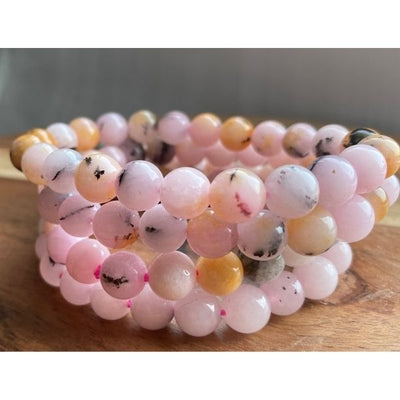 Pink Australian Jade Bracelet - Maganda Creations