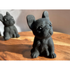 Obsidian Frenchie Carving - Maganda Creations