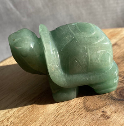 Green Aventurine Turtle - Maganda Creations