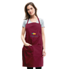 Adjustable Apron - burgundy