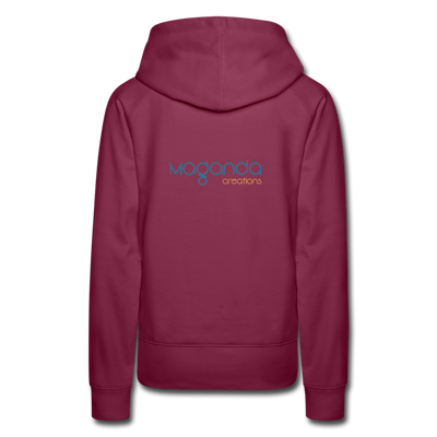 Women’s Premium Hoodie - burgundy