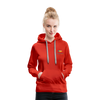 Women’s Premium Hoodie - red